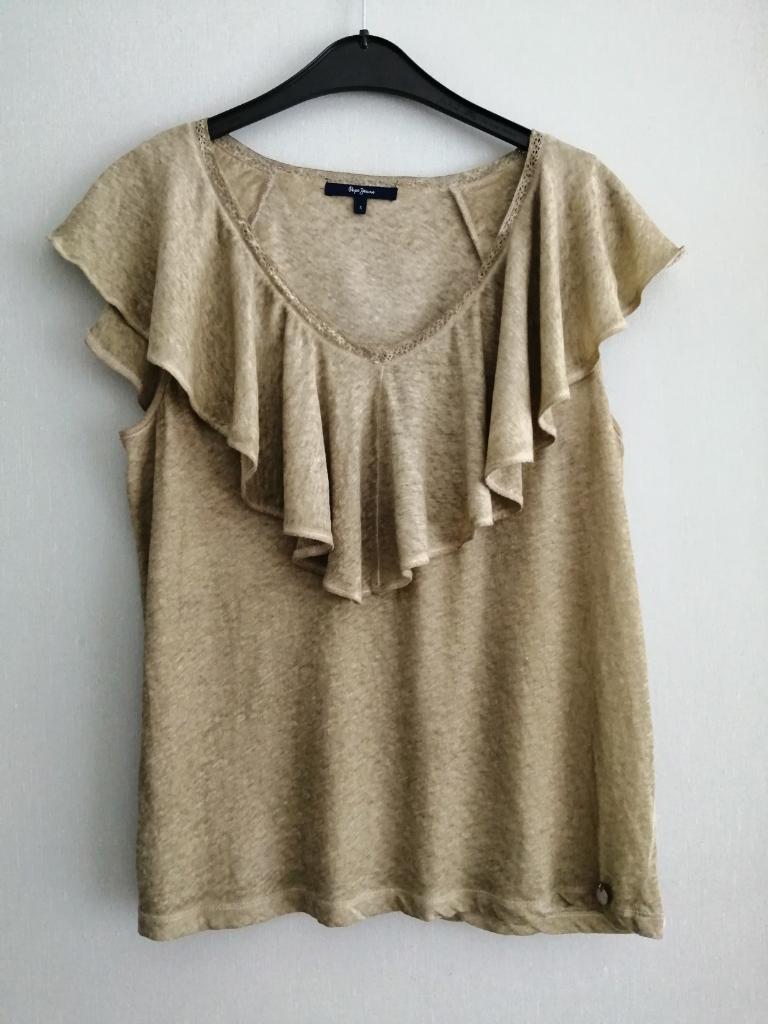 joli top Pepe Jeans taille S, Manches courtes, Autres couleurs, Taille 36 (S), Porté