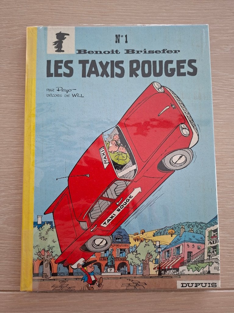 Benoit Brisefer - Les Taxis Rouges - EO, Enlèvement ou Envoi, Utilisé, Peyo
