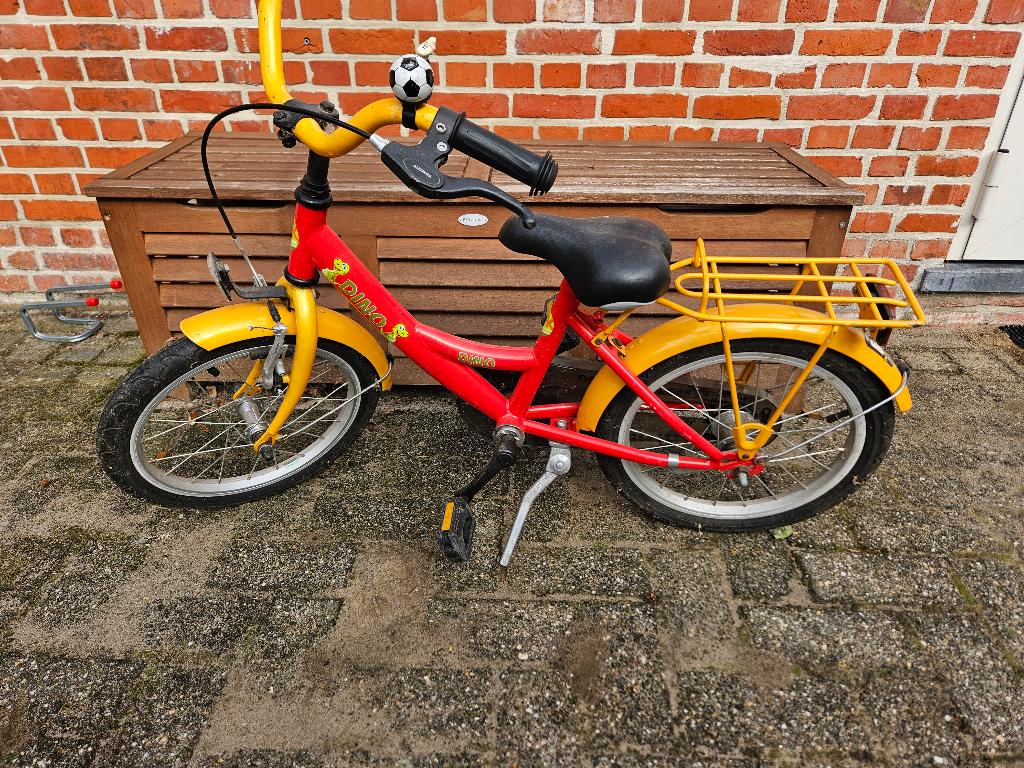 Kinderfiets 16 inch, Fietsen en Brommers, Fietsen | Kinderfietsjes, Ophalen, Terugtraprem, 16 tot 20 inch, Zo goed als nieuw