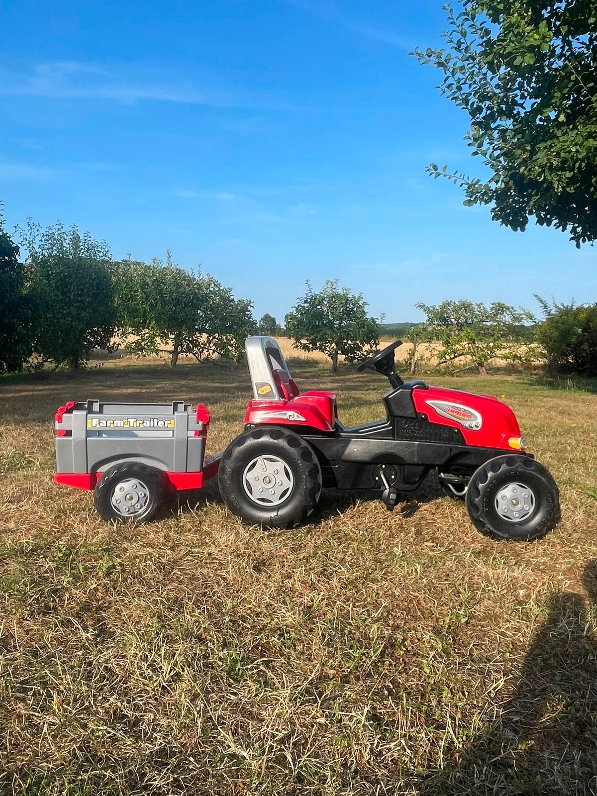 Kindertractor, Ophalen, Zo goed als nieuw