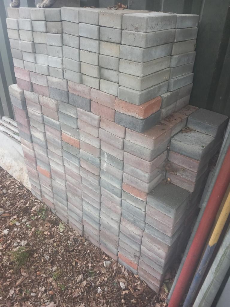 Klinkers 350 stuk, Tuin en Terras, Ophalen, Nieuw, Klinkers