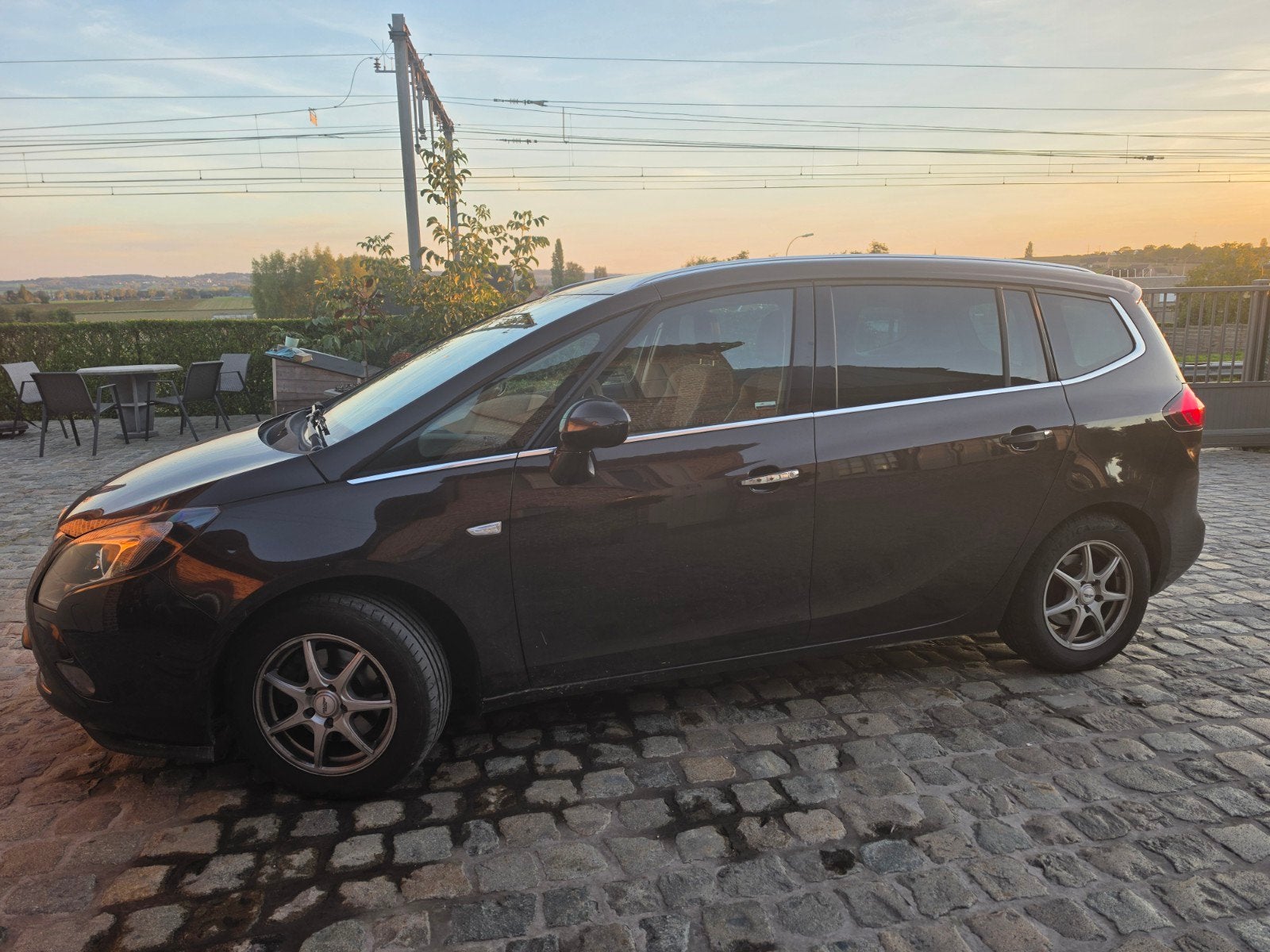 Opel Zafira Tourer, Autos, Ordinateur de bord, Achat, Beige, Boîte manuelle