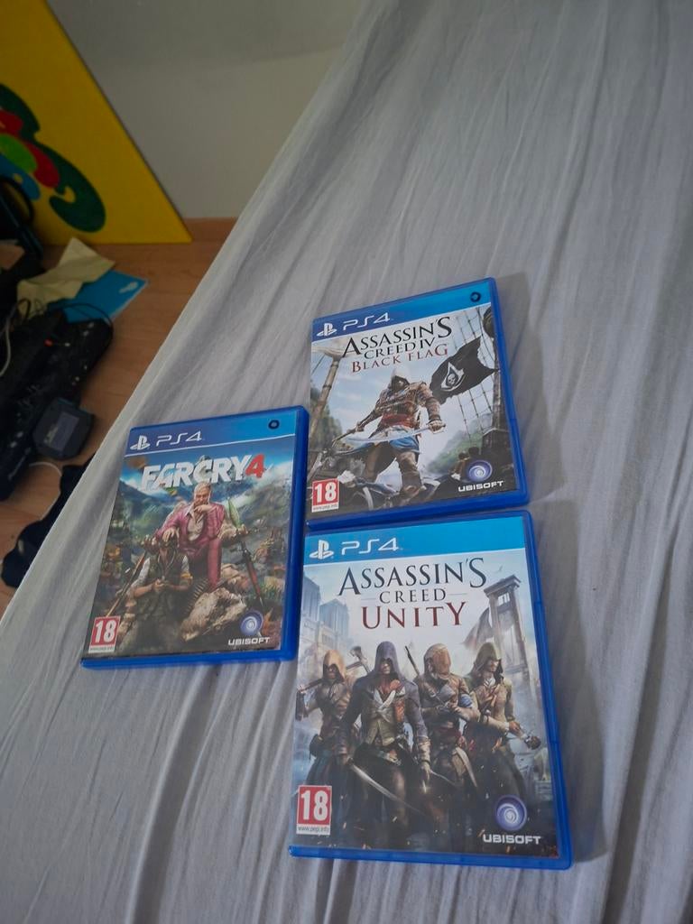 3 ps4 games, Enlèvement ou Envoi