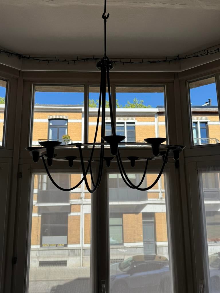 Gotische Kroonluchter voor kaarsen, Huis en Inrichting, Lampen | Kroonluchters, Ophalen, Gebruikt, Gotic