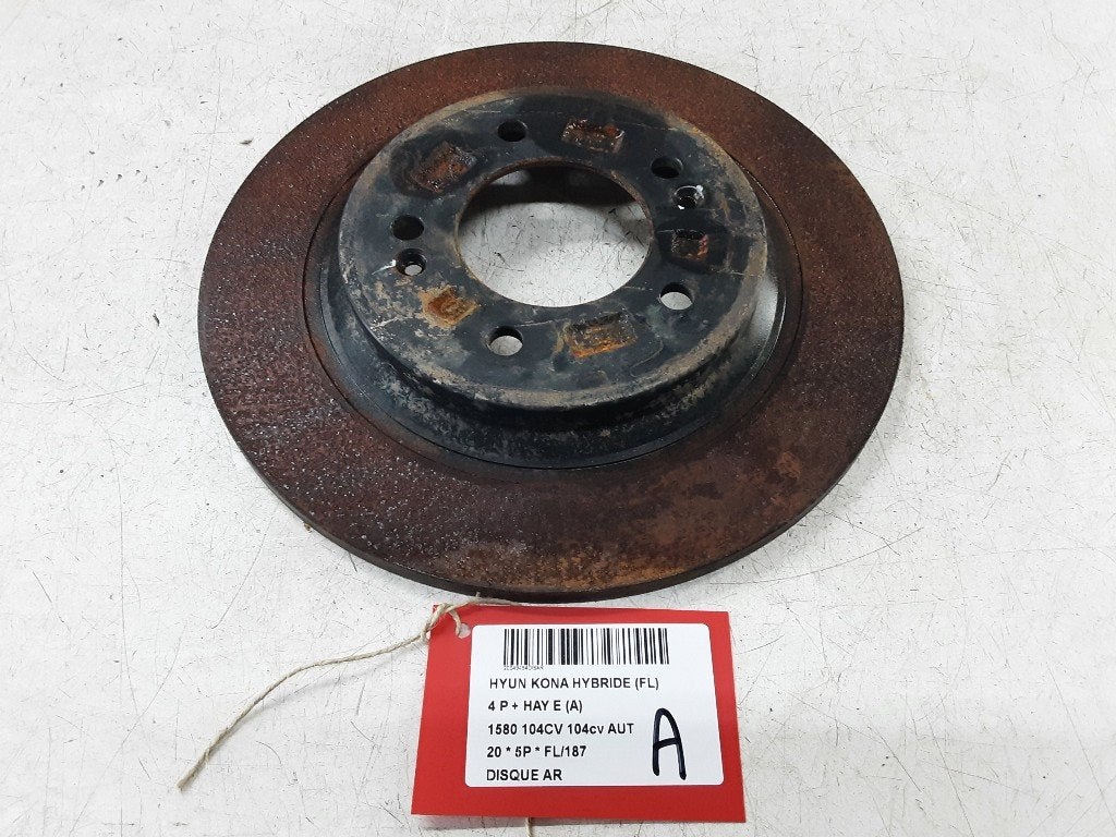 FREIN DISQUE ARRIÈRE Hyundai Kona (OS) (01-2017/04-2023), Mevr. I. Hauben, Utilisé, Hyundai, Rue de l'Espoir 34 34
4030  GRIVEGNÉE, BE