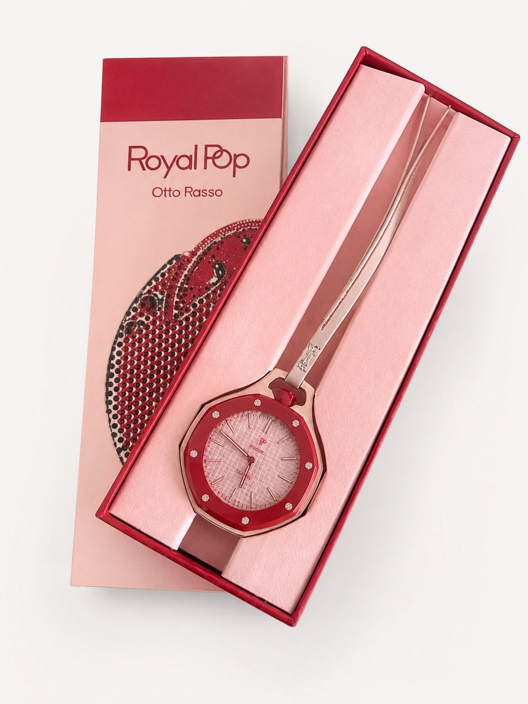 Audemars Piguet X Swatch Royal Pop Otto Rosso, Enlèvement ou Envoi, Swatch, Comme neuf, Avec strass