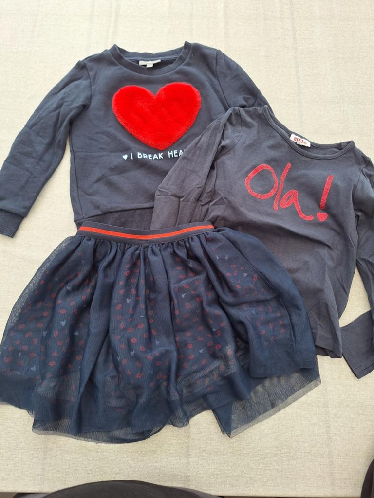 Setje maat 110/116, Kinderen en Baby's, Kinderkleding | Maat 110, Ophalen, Setje