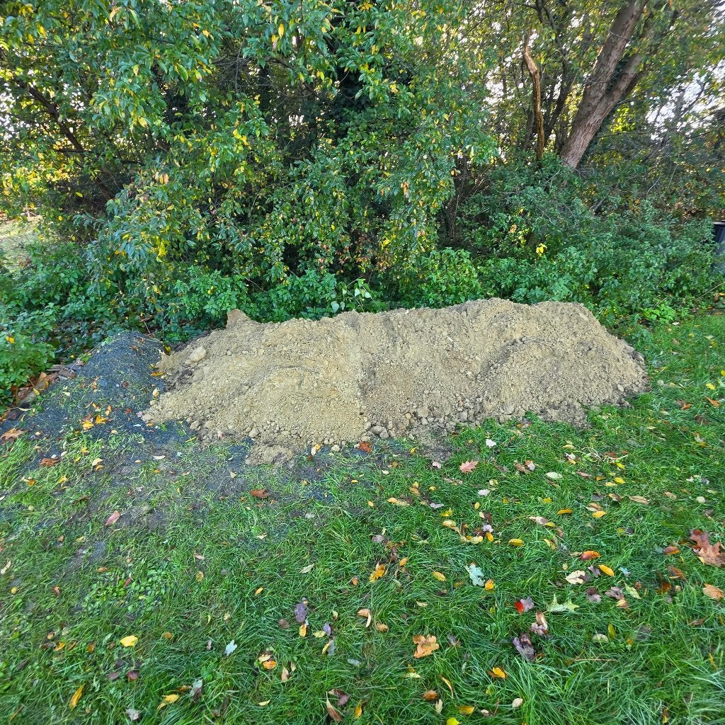 Opvulgrond zavel, Ophalen