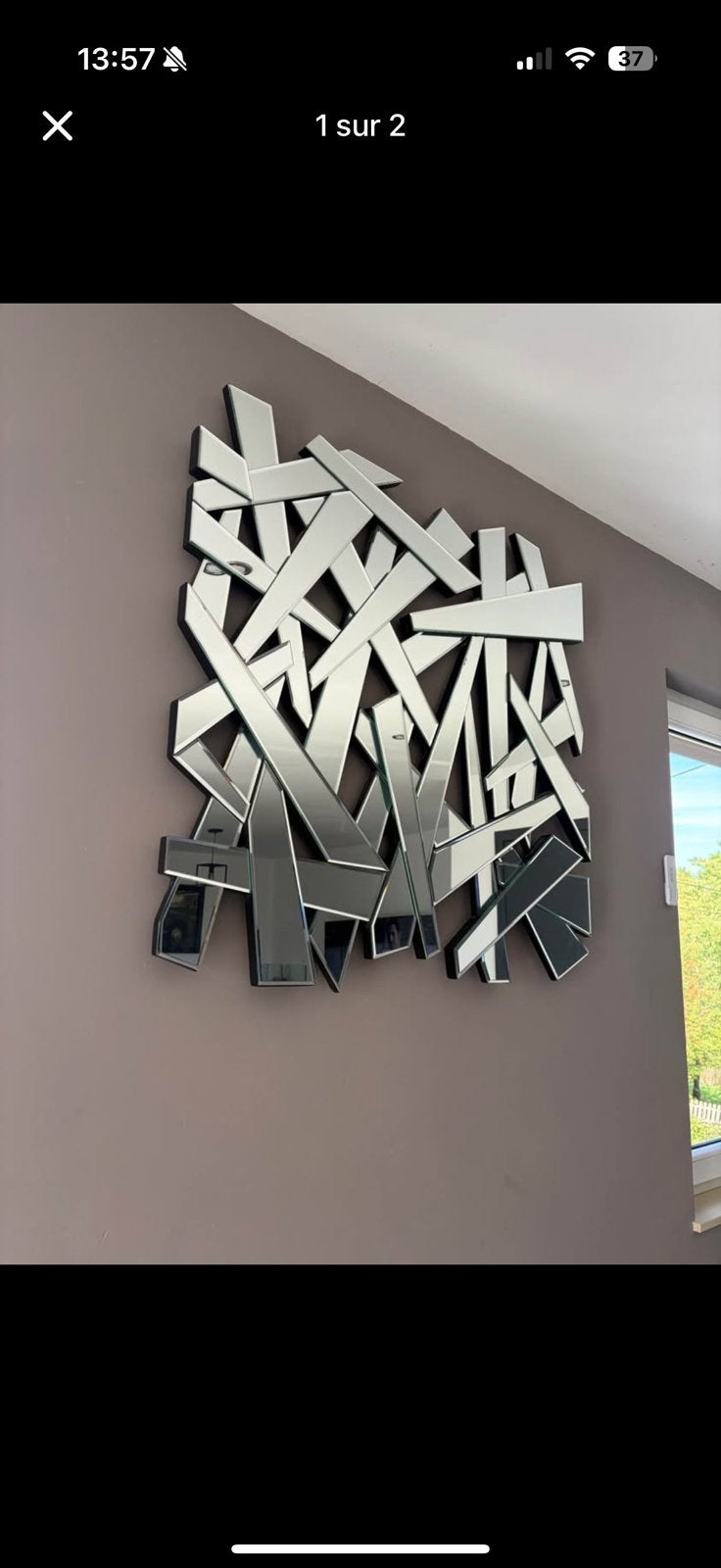 Miroir, Enlèvement, Comme neuf