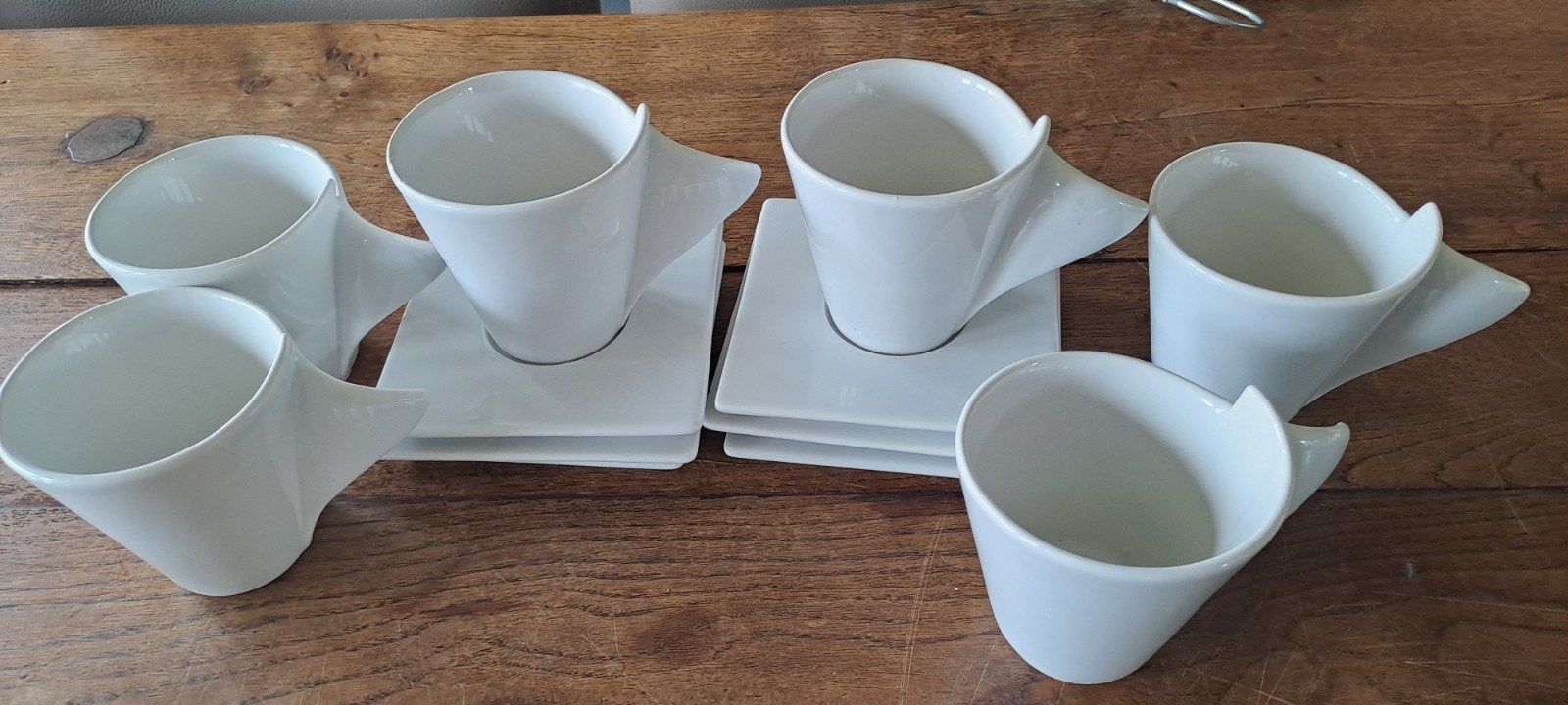 Mooi speciaal 6-delig set tasjes, Huis en Inrichting, Keuken | Servies, Ophalen of Verzenden