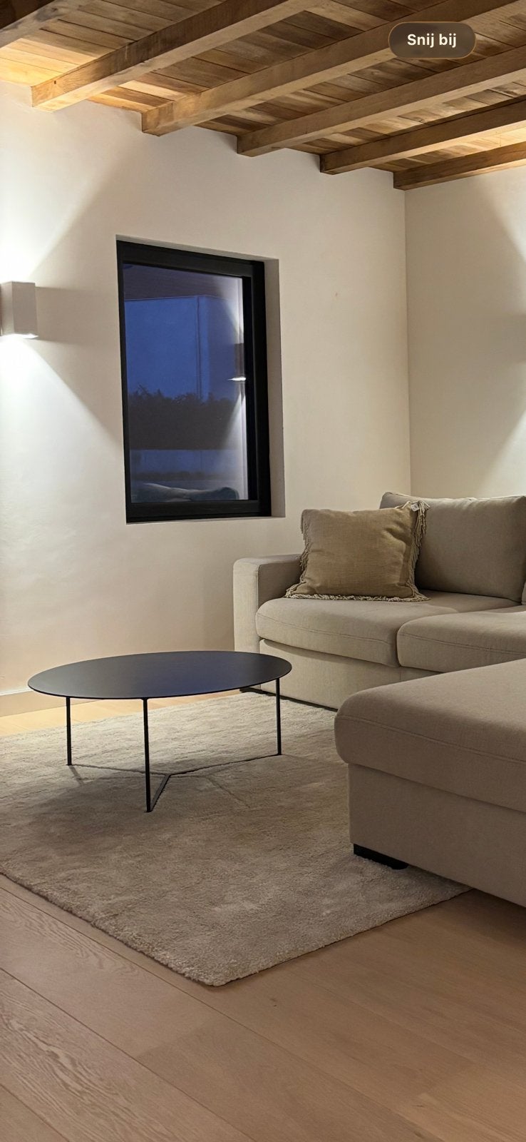 Salontafel PR Living, Huis en Inrichting, Ophalen, Gebruikt, Rond, Metaal