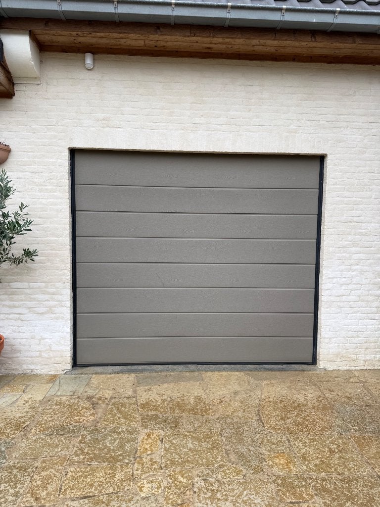 Sectionale garagepoort ALL-PORT – 245,5  212 cm – €350, Ophalen, Gebruikt