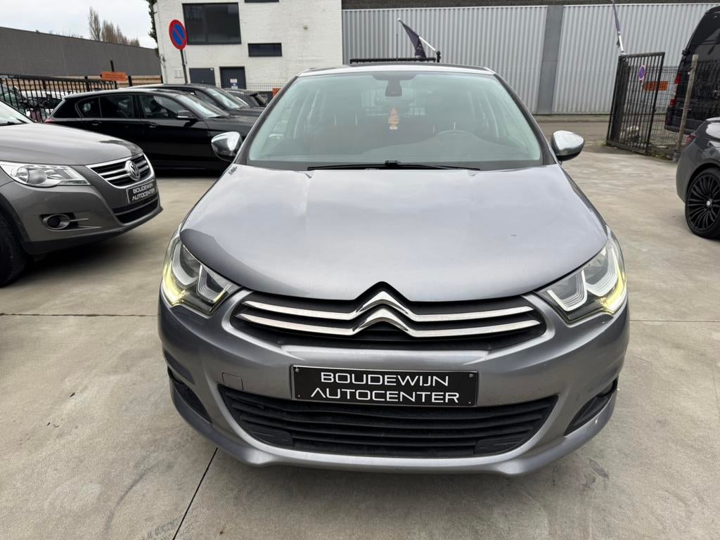 Citroën C4 1.2Benzine 2016 142.xxxkm/Airco,Navigatie,Cruise, Autos, Achat, Entreprise, Garantie prolongée, Noir