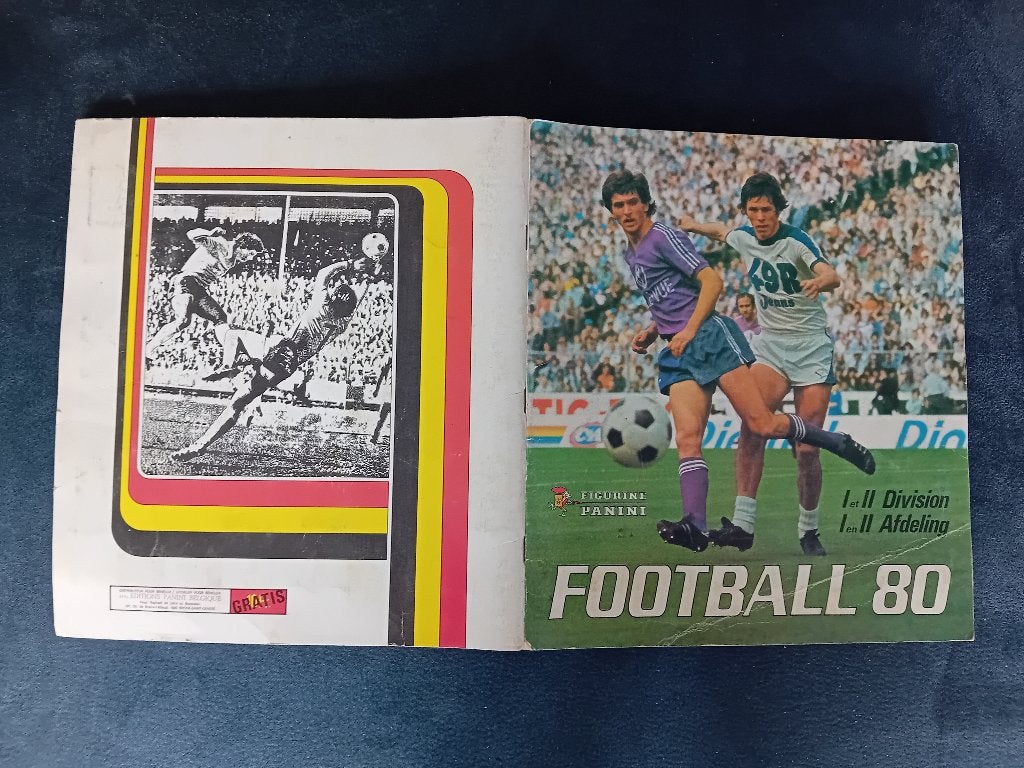 panini stickerboek Football 80, Verzamelen, Ophalen of Verzenden, Zo goed als nieuw, Sport