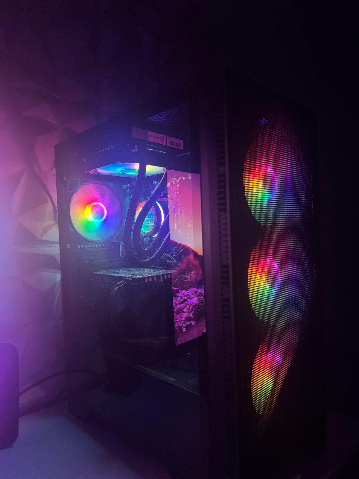PC GAMER FLOWUP Ryzen 7 5700X RTX 4060 8Go 32Go RAM 1To, Enlèvement ou Envoi, 8 GB, Comme neuf, 3 à 4 Ghz