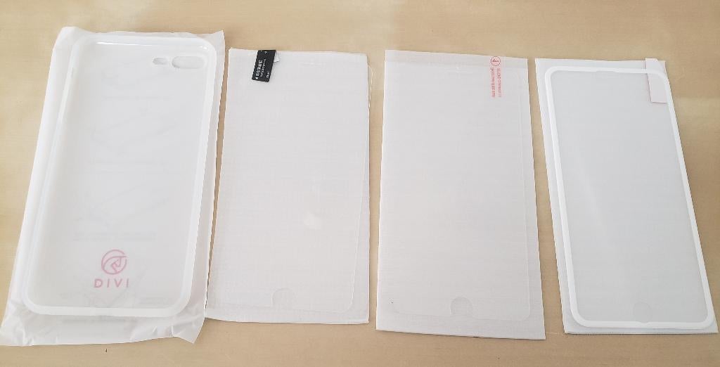 shell and screen film for iPhone 8 plus, Enlèvement ou Envoi, Neuf, IPhone 8 Plus