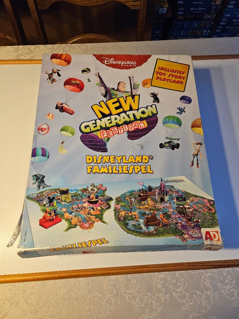 Disneyland familiespel, Hobby en Vrije tijd, Ophalen of Verzenden, Gebruikt