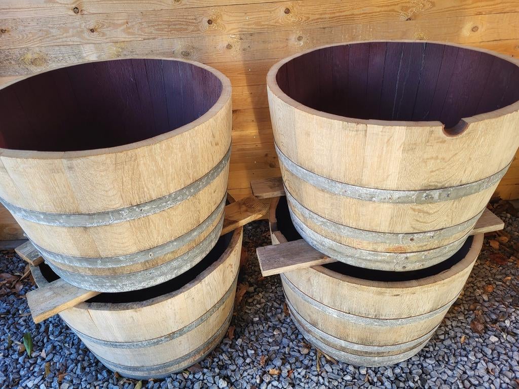 Demi-tonneaux à vin en chêne, tonneau à vin, Enlèvement