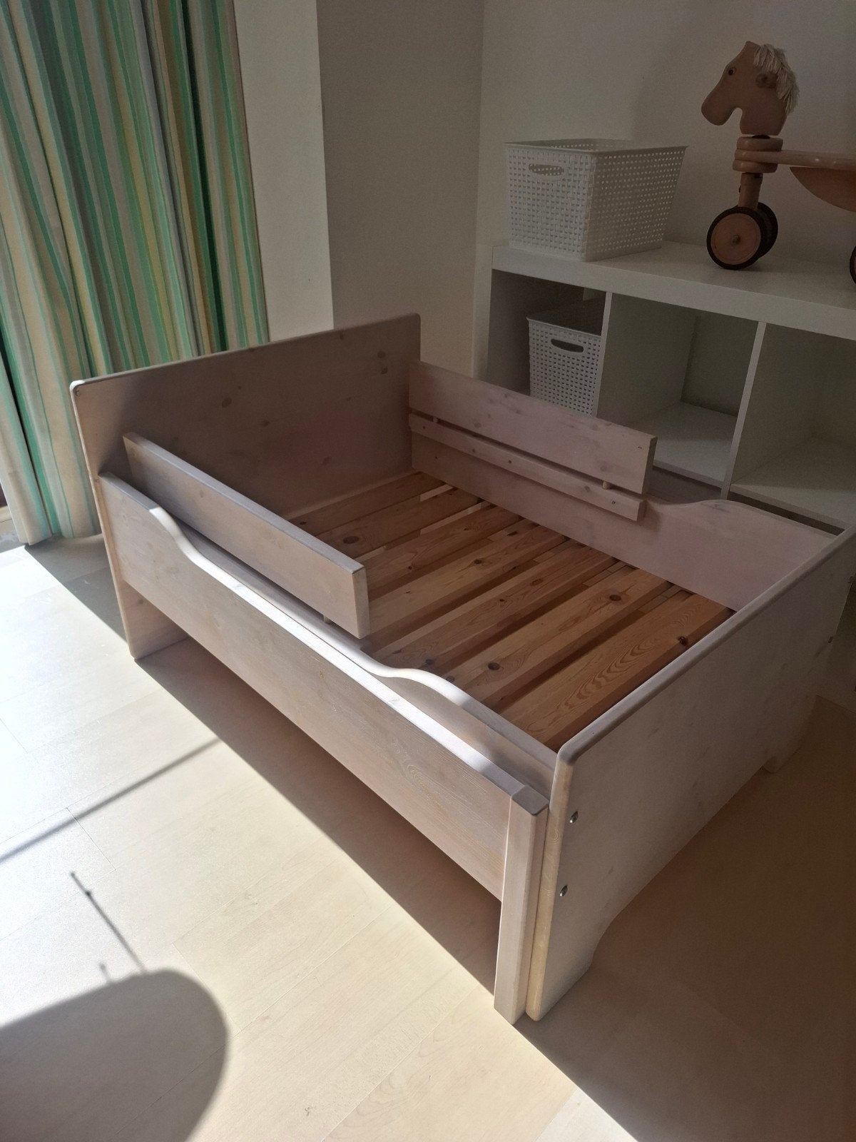 Doorgroeibed, Ophalen