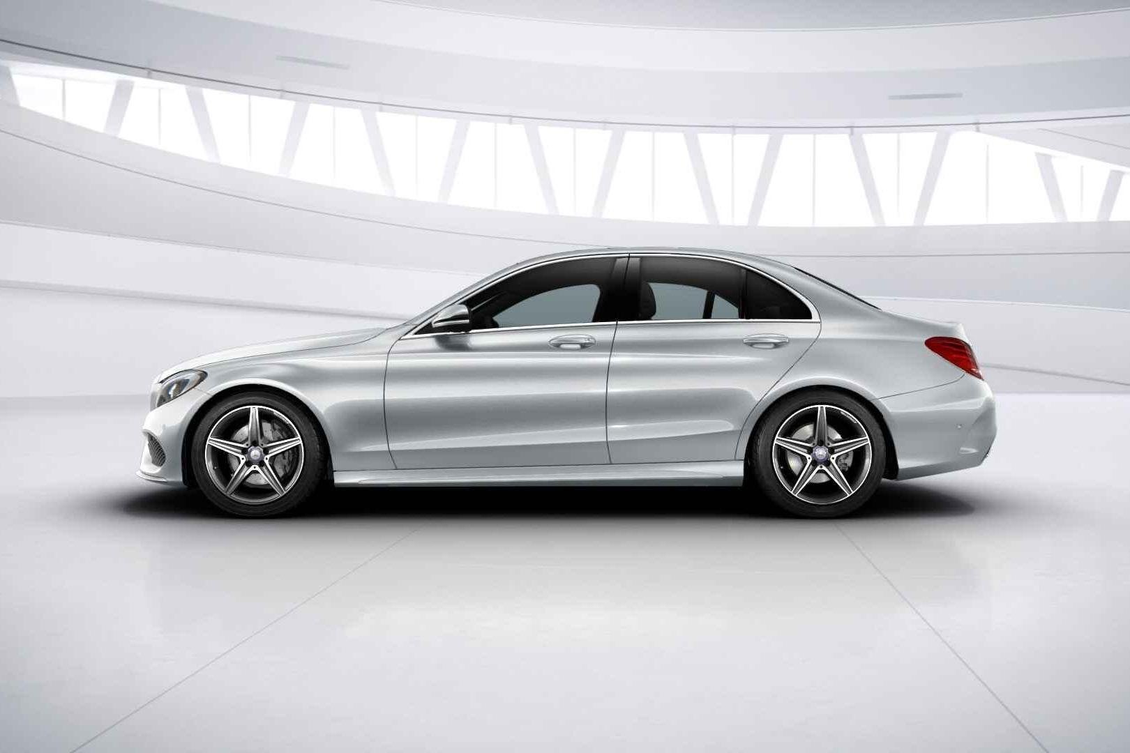 Mercedes-Benz C-Klasse 200 D Berline AMG Line | Verwarmde Ze, Auto's, 4 deurs, 4 cilinders, Te koop, 106 g/km