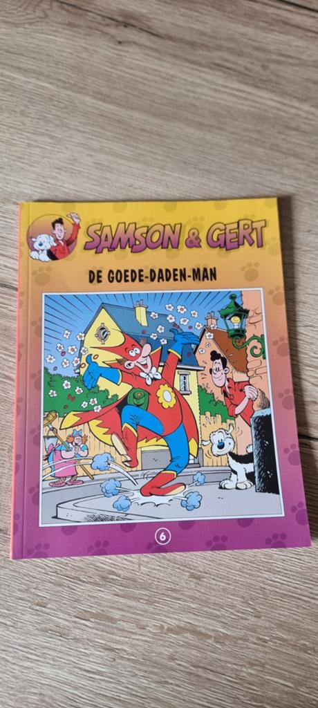 Strip Samson & Gert - 6 De goede-daden-man, Eén stripboek, Ophalen of Verzenden
