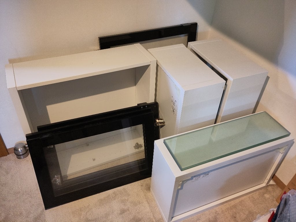 Besta wand kast, Huis en Inrichting, Ophalen, Minder dan 150 cm, Minder dan 25 cm, Minder dan 100 cm