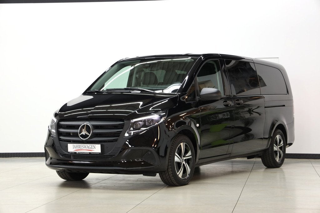Mercedes-Benz Vito 114 CDI L3 Tourer 9-zit AUTOMAAT Multibea, Auto's, Gebruikt, Zwart, 4 cilinders, Zwart