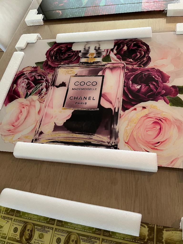 Print op glas chanel, Ophalen, Overige typen, Nieuw, Minder dan 50 cm