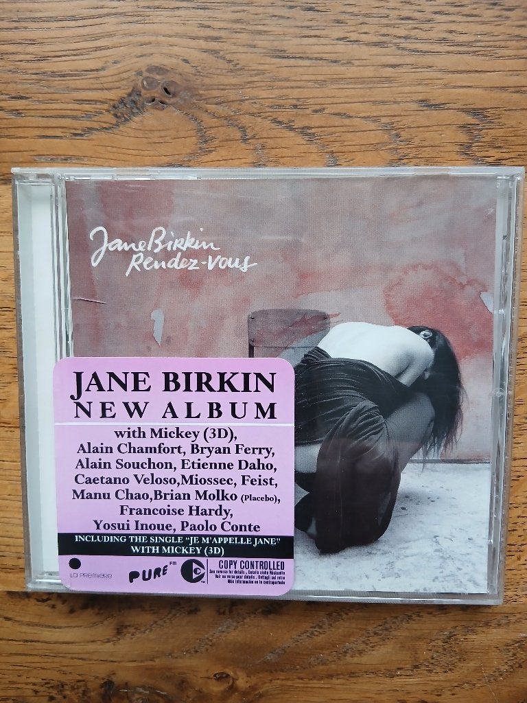 CD Jane Birkin : Rendez Vous, Enlèvement