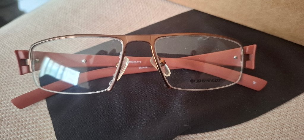 Brilmontuur dunlop, Bruin, Nieuw, Leesbril, Ophalen