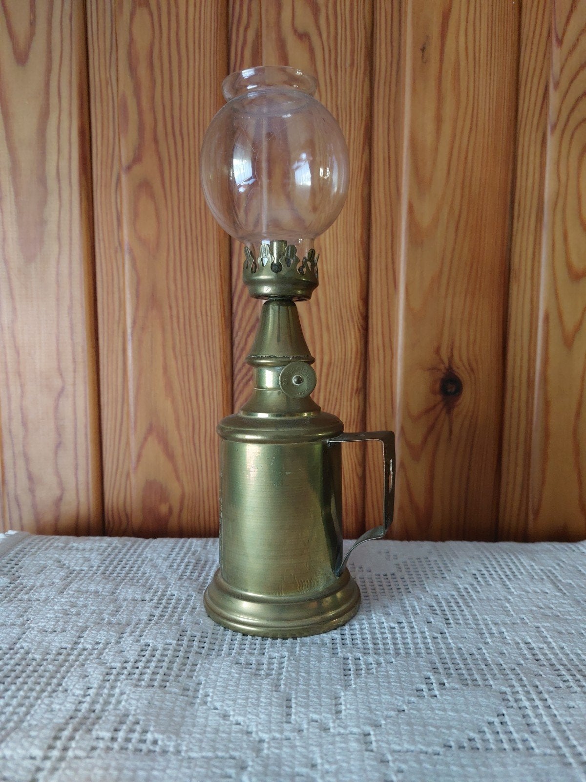 antieken olielamp, Antiek en Kunst, Ophalen of Verzenden