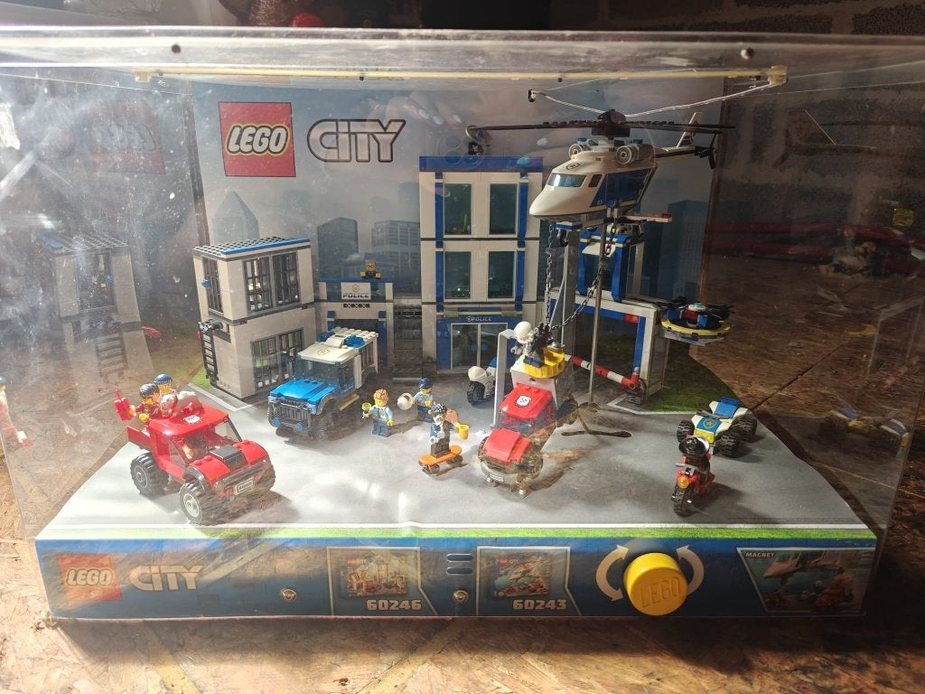 Lego display case, Kinderen en Baby's, Speelgoed | Duplo en Lego, Ophalen, Lego, Compleet, Complete set