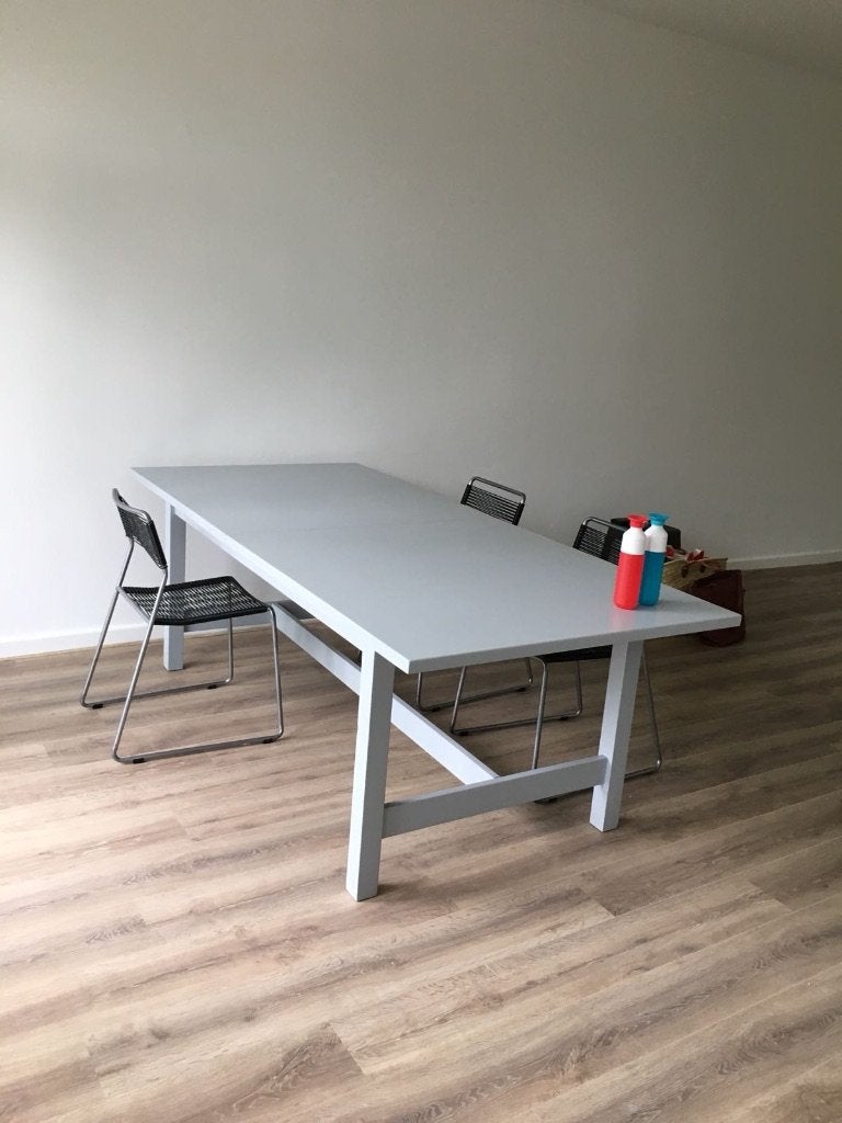 TABLE DE SALLE À MANGER IKEA NORDEN 220/265 x 100, Maison & Meubles, Enlèvement, Utilisé, 50 à 100 cm, Rectangulaire