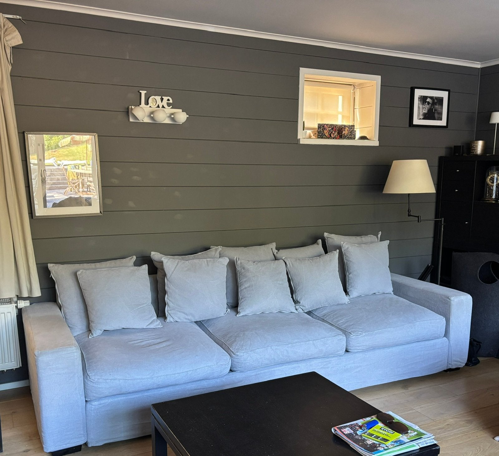 Canapé 5p + 1,5p + méridienne/pouf, Maison & Meubles, Enlèvement
