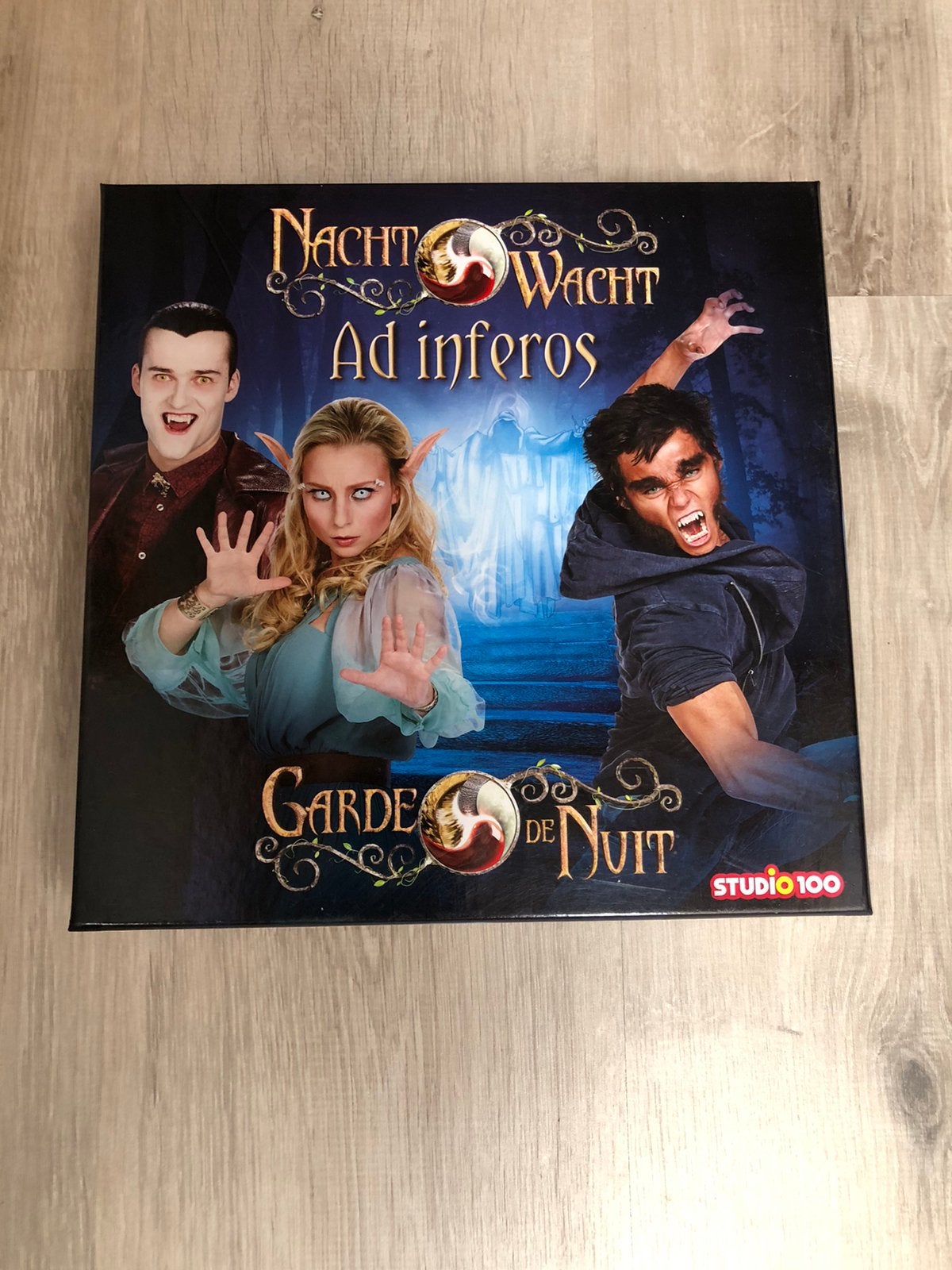 Nachtwacht bordspelen, ad inferos & griezelkerkhof, Enlèvement, Comme neuf
