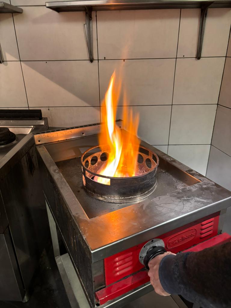 wok professionnel, Tuin en Terras, Vuurtafels, Ophalen, Gebruikt
