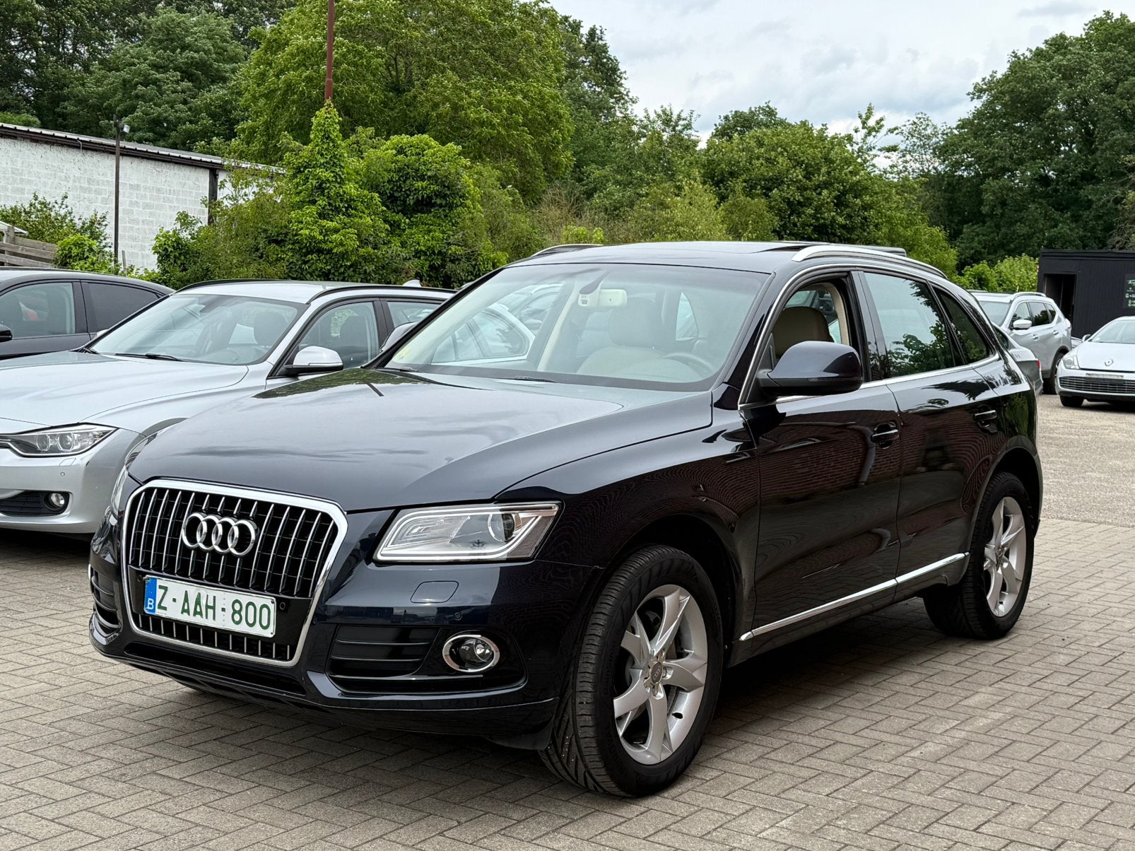 Audi Q5 2.0tdi Qauttro diesel manueel pano leder navi, Auto's, Audi, Euro 5, Q5, Leder, Bedrijf