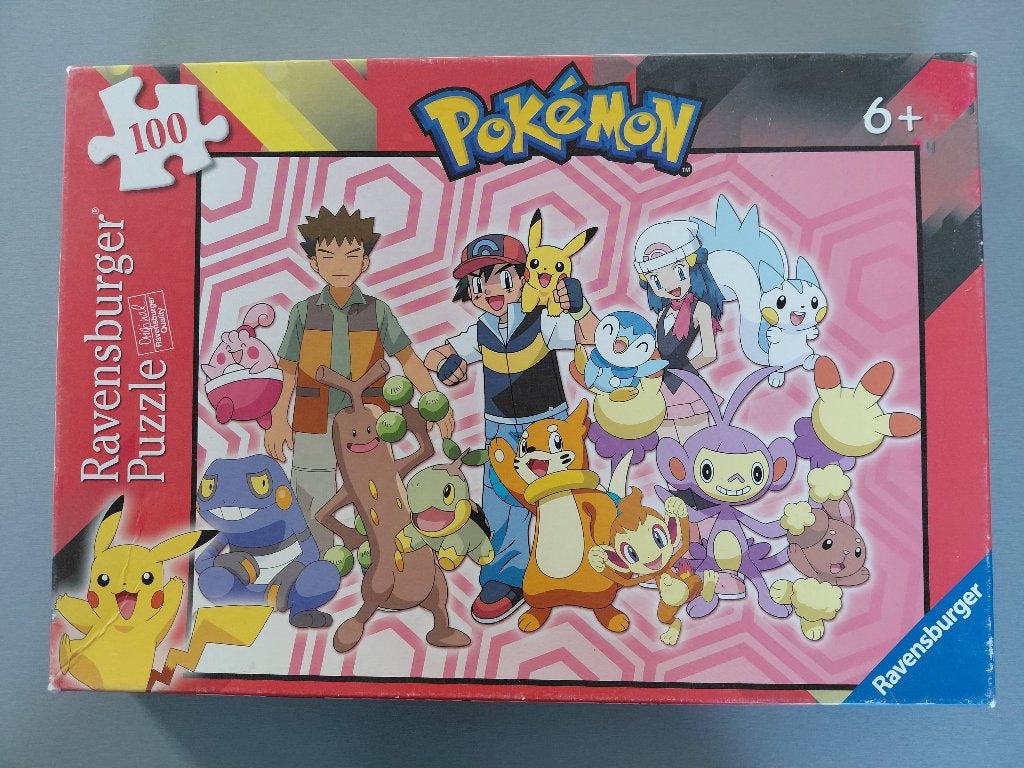 Puzzle Ravensburger Pokémon 6+, Enlèvement ou Envoi, Plus de 50 pièces, Utilisé, 6 ans ou plus