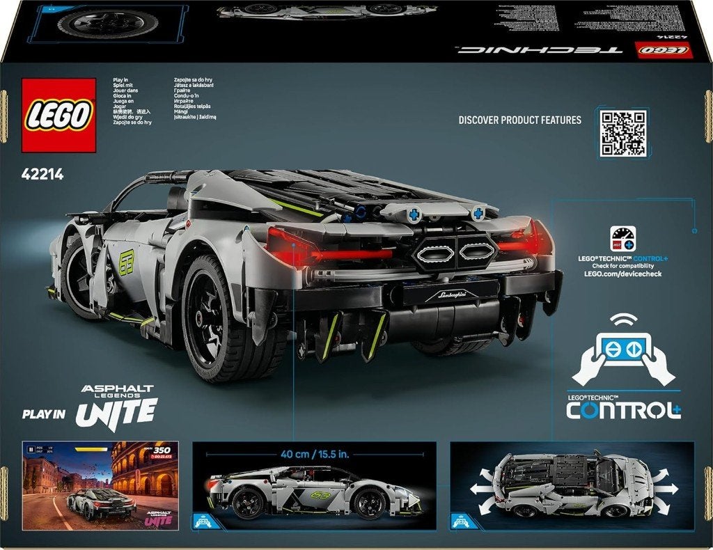 Neuf - Lego Technic Supercar Lamborghini Revuelto (42214), Ophalen of Verzenden, Compleet, Lego, Ninjago