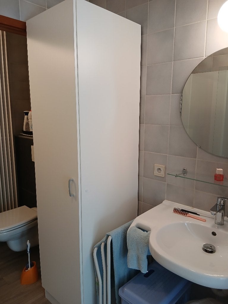 Grande colonne de sdb, 25 à 50 cm, Armoire (mi-)haute, Comme neuf, Enlèvement