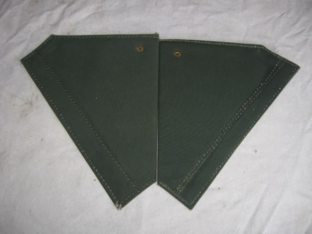 Minerva Driehoek deurflaps set, Verzenden, Landmacht, Overige typen