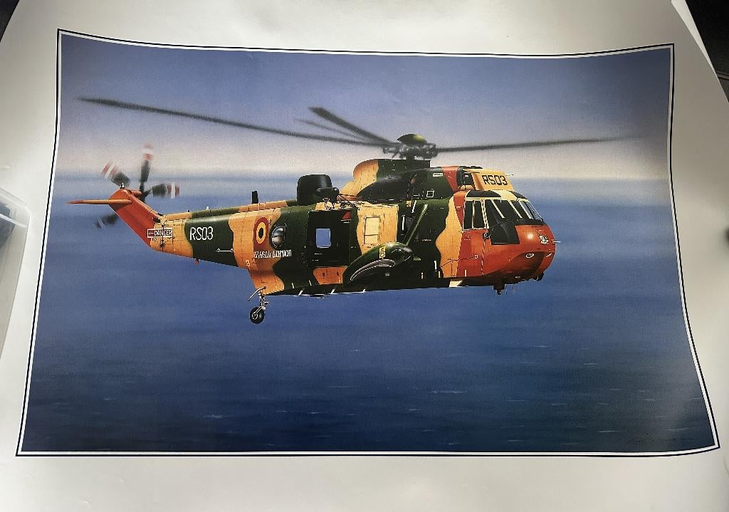 Poster seaking, Verzamelen, Ophalen, Luchtmacht, Foto of Poster