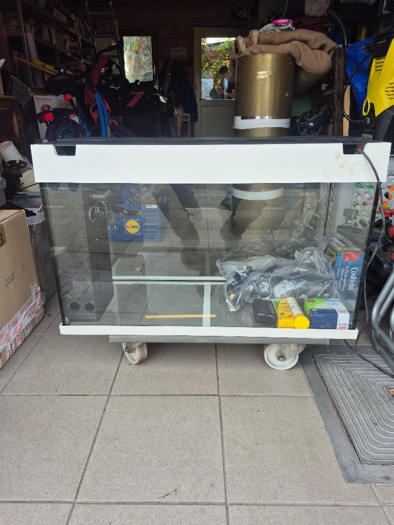 Aquarium met toebehoren, Ophalen, Decoratie, Nieuw, Pomp