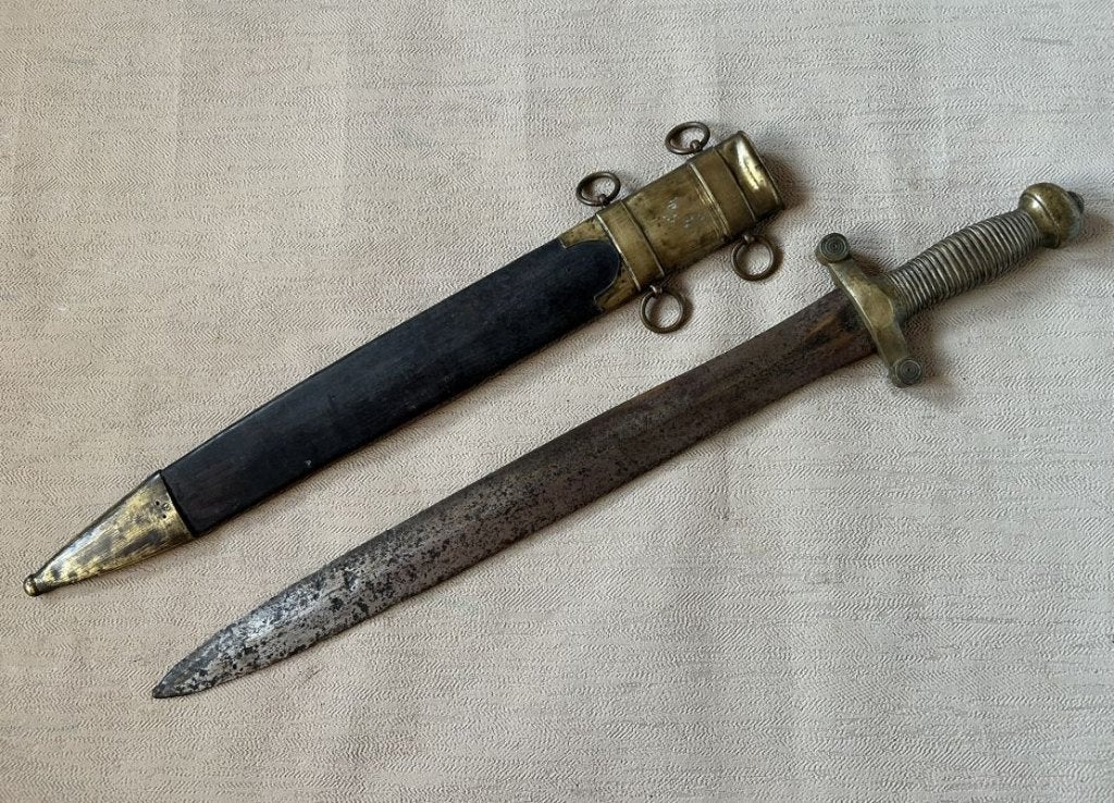 pre wo1 - Frans kortzwaard Model 1831 - met schede !!!, Verzamelen, Ophalen of Verzenden, Landmacht, Zwaard of Sabel
