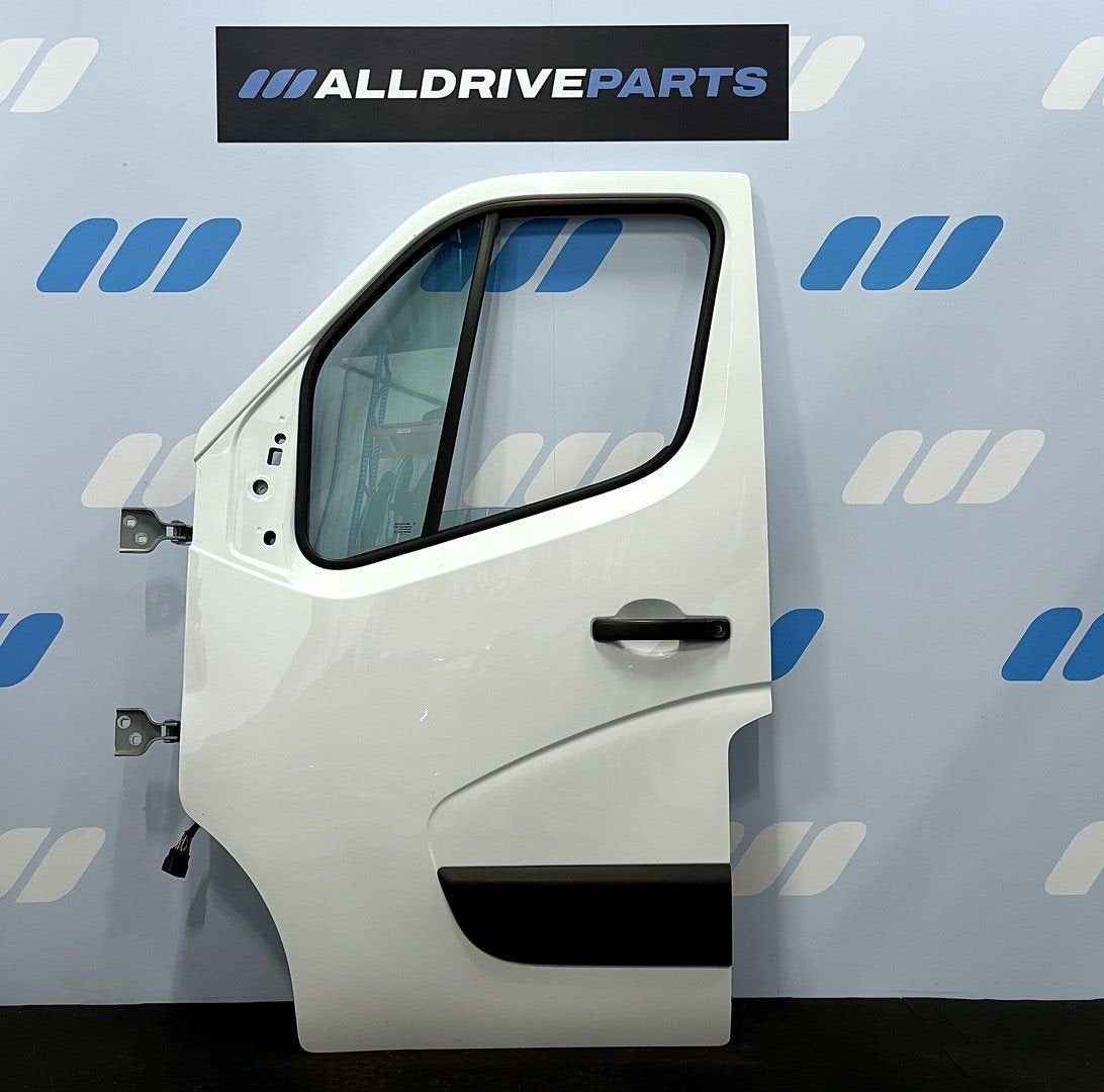 Porte avant gauche Renault Master Opel Movano blanche 801017, -, Utilisé, Porte, -