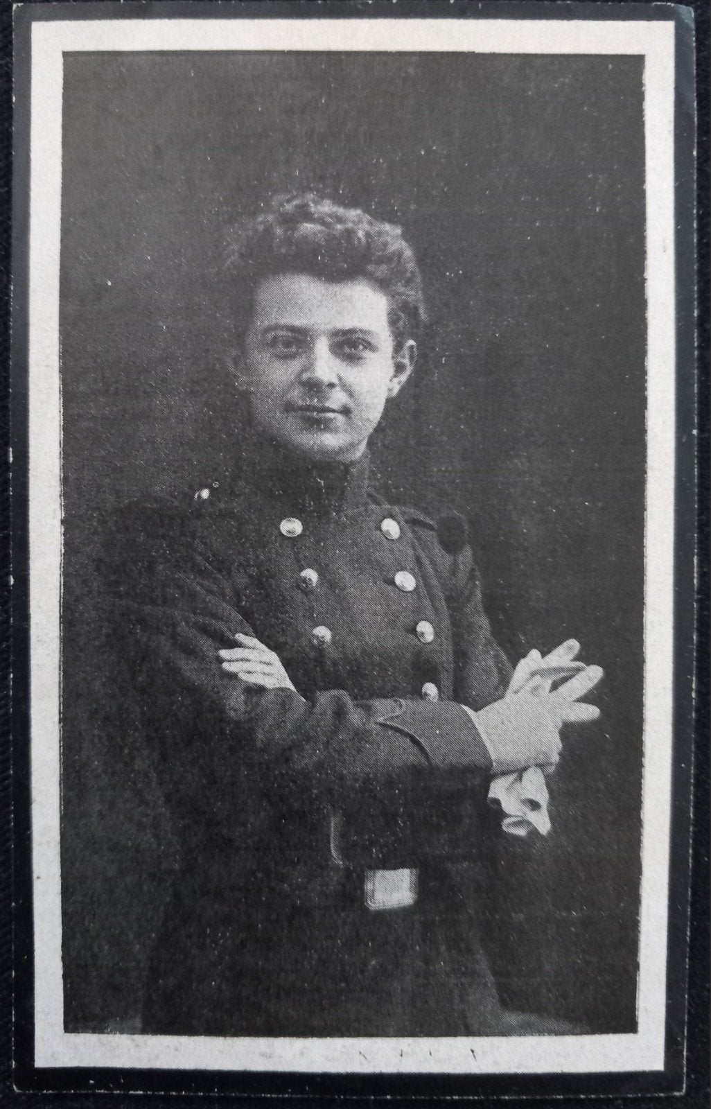 Carte de prière WW1, Collections, Images pieuses & Faire-part, Enlèvement ou Envoi