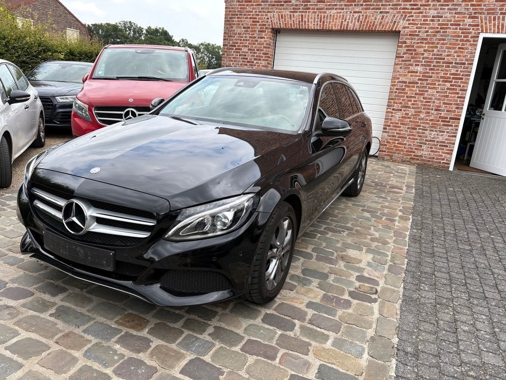 MERCEDES C200 D break, Auto's, Mercedes-Benz, Stof, Zwart, https://public.car-pass.be/vhr/11b5d710-ae13-4360-8080-4e5c0a9a6ebe