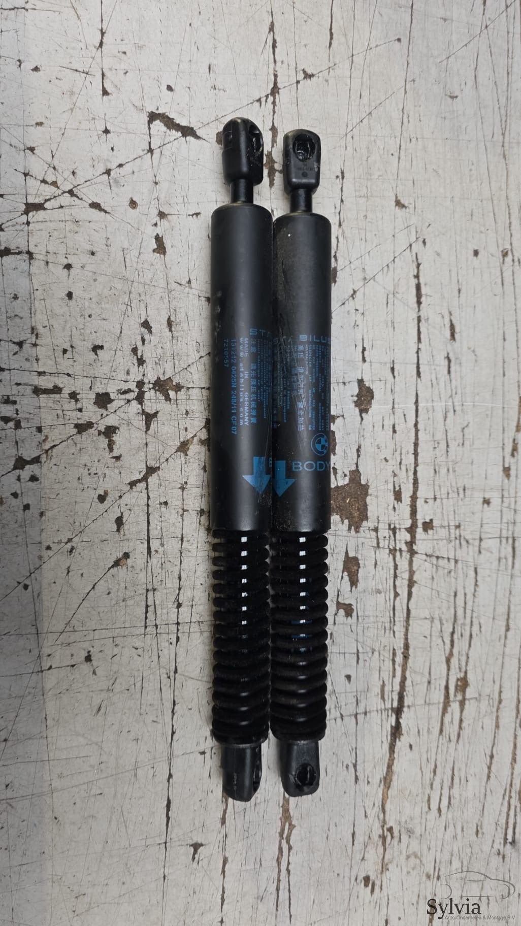 Gasdemper gasveer achterklep raam boven set BMW 5 serie F11, -, Utilisé, -, -
