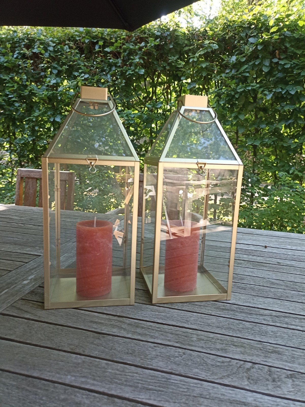 Twee lantaarns, Tuin en Terras, Ophalen, Zo goed als nieuw