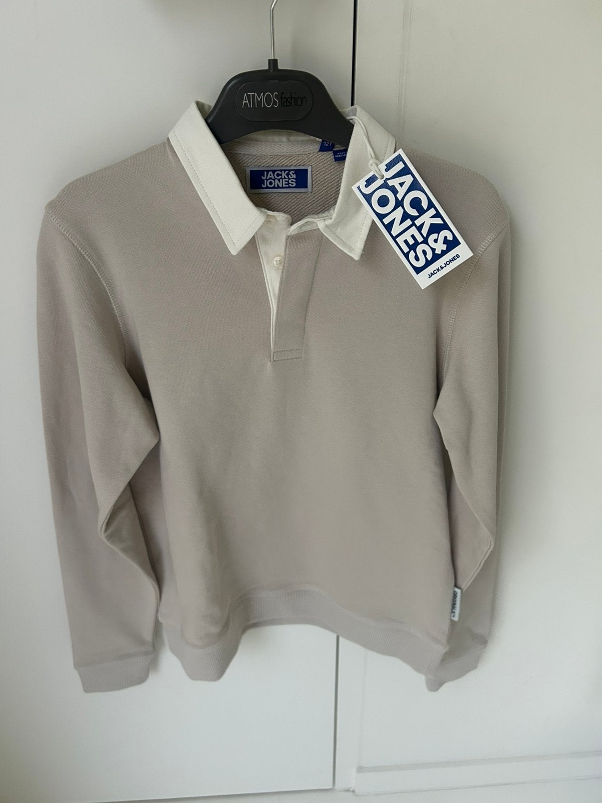 Nieuw! Beige sweater Jack & Jones - mt 152, Kinderen en Baby's, Kinderkleding | Maat 152, Ophalen of Verzenden, Nieuw, Jongen